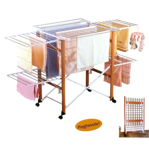 Stendibiancheria pieghevole Deluxe 03-026E-1 8053323863953