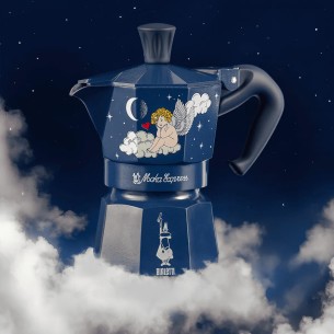 Bialetti caffettiera moka Express 3 tazze blu cupido 2