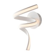 Applique led Mystral in alluminio bianco e silicone 15W, 4000K