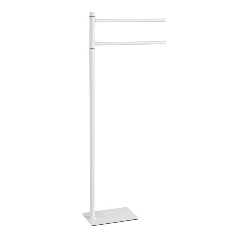 Trilly piantana porta asciugamani bagno bianco matt