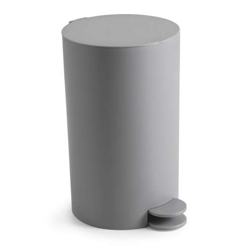 Sharon gettacarta con pedale e contenitore interno 3L, grigio