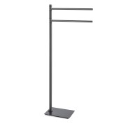 Piantana porta asciugamani da bagno Gun Metal Gedy Trilly