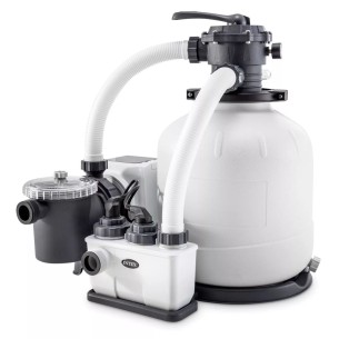 Pompa filtro a sabbia con clorinatore 10000L/h (26680) INTEX