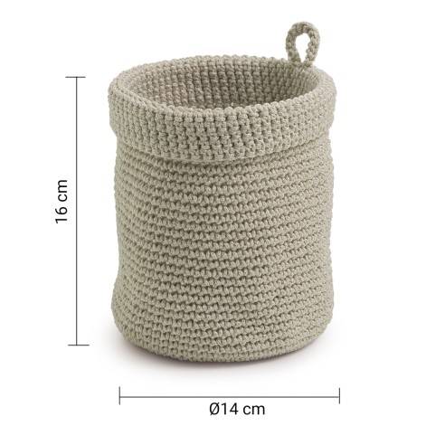 Portaoggetti da bagno in polipropilene Gedy Malva organizer