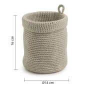 Portaoggetti da bagno in polipropilene Gedy Malva organizer