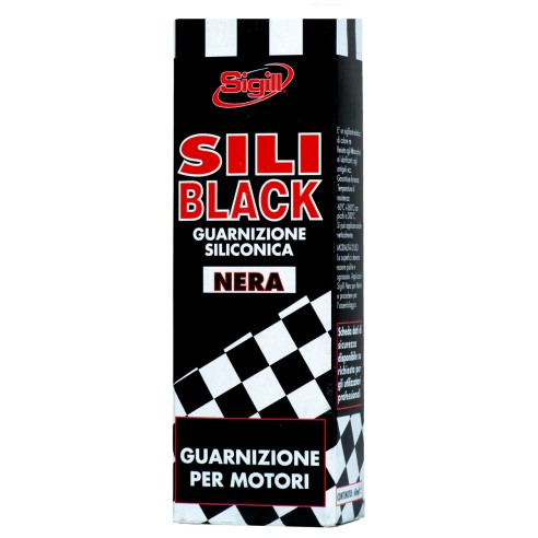 Sigill Siliblack guarnizione siliconica nera per alte temperature 300°C 75ml 8001848020405