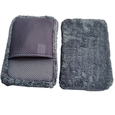 Spugna 2-in-1 Pulizia Profonda e Lucidatura Rete Anti-Sporco e Microfibra Premium per Auto e Moto Virium DF043 8054650128999