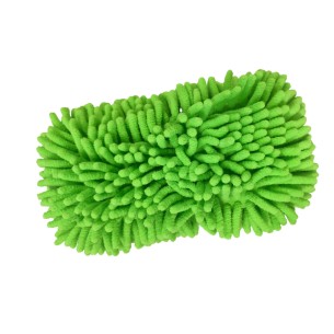 Spugna lavaggio auto Double Face 2-in-1 in microfibra e rete Anti-Sporco verde Virium DF041-V 8054650128968