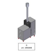 Staffa di supporto per scarico fumi Turbopellet