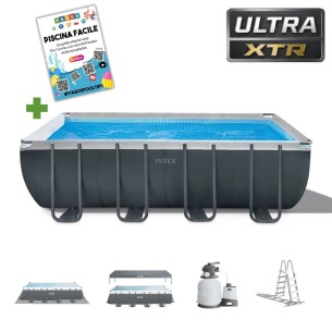 Piscina Intex 549x274x132 h 26356 con guida cura acqua