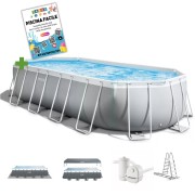 Piscina Intex Ovale 610x305x122 h 26798 Prism Frame