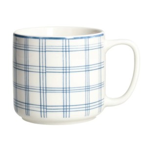 Mug Quadro carta da zucchero 380 cc Tognana azzurro