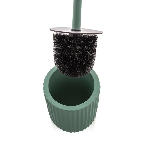 Scopino bagno da appoggio in ceramica verde linea Color Feridras