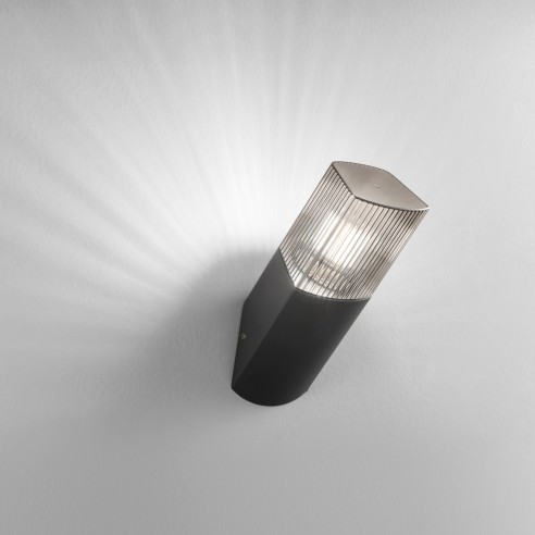 Applique da esterno DARK antracite E27 Intec
