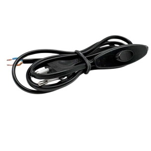 Cavo con interruttore per alimentazione abat-jour nero PolyPool PP0372.2Q