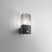 Applique da esterno DARK antracite, sensore di movimento E27 Intec