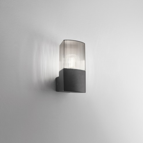 Applique da esterno DARK antracite, E27 Intec