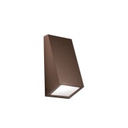 Applique da esterno Popup metallo bronzo, IP44, E27 Intec
