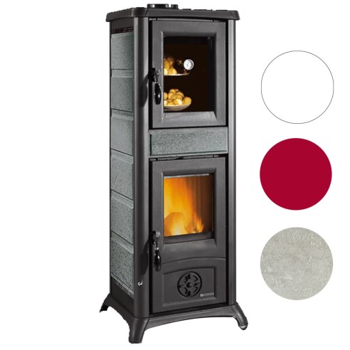 Stufa a legna Gemma Forno.165 La Nordica cover