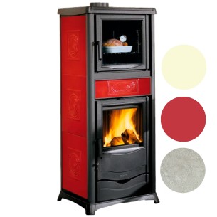 Stufa a legna Rossella Plus Forno.165 La nordica