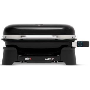 Barbecue elettrico Weber Lumin 92010953 - 2200W, Multifunzione, Nero