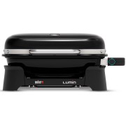 Barbecue elettrico Weber Lumin 92010953 - 2200W, Multifunzione, Nero