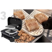 Barbecue elettrico Weber Lumin 92010953 - 2200W, Multifunzione, Nero