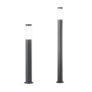 Lampione paletto da giardino Tokyo antracite, E27, IP44 Intec