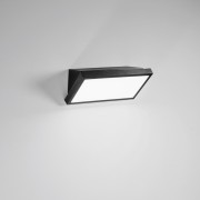 Applique LED da esterno RIM nero 20W, IP54 Intec