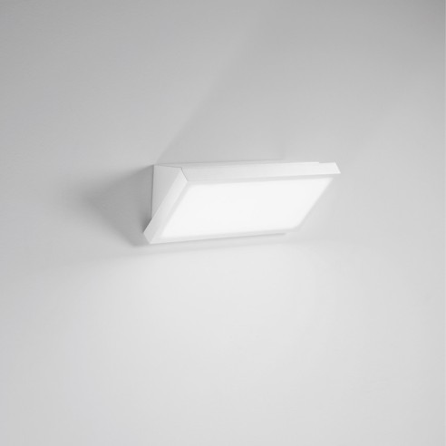 Applique LED da esterno RIM bianco 20W, IP54 Intec