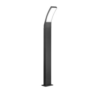 Lampione paletto da giardino LED Sail antracite, 12W, IP65 Intec