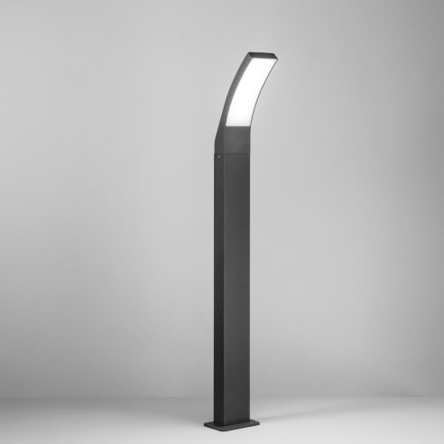 Lampione paletto da giardino LED Sail antracite, 12W, IP65 Intec
