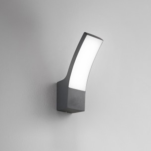 Applique LED da esterno Sail antracite 12W, IP65 Intec 2
