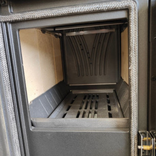 Cucina a legna Rosa L VST STEEL La Nordica 2