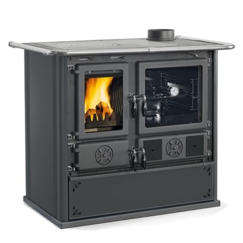 Cucina a legna Rosa.16 VST Steel...