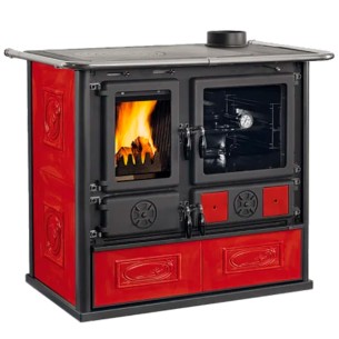 Cucina a legna Rosa VST.16 Ceramica La Nordica Cover 2