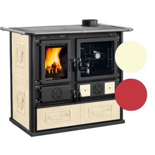 Cucina a legna Rosa VST.16 Ceramica La Nordica Cover