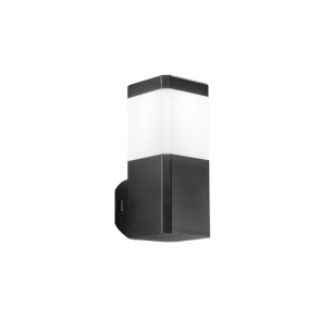 Applique da esterno Focus nero IP65 Intec