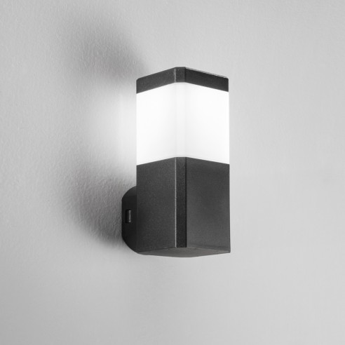 Applique da esterno Focus nero IP65 Intec