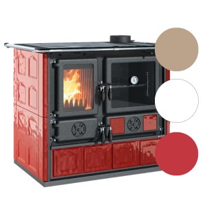 Cucina a legna Rosa VST.16 Maiolica La Nordica