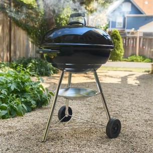 Weber Compact Kettle 57 cm BBQ a Carbone Nero - Cod. 1502061 2