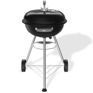 Weber Compact Kettle 47 cm BBQ a Carbone Nero - Cod. 1502054