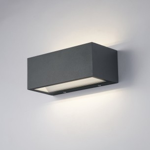 Applique LED da esterno TWIN antracite 20W IP54 Intec