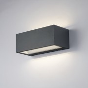 Applique LED da esterno TWIN antracite 20W IP54 Intec