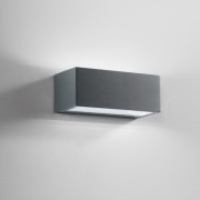 Applique LED da esterno TWIN antracite 20W, IP54 Intec