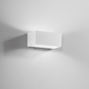 Applique LED da esterno TWIN bianco 12W, IP54 Intec 2