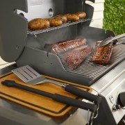 Kit 3 Accessori Weber 6764 Precision - Pinza, Spatola e Pennello in Acciaio Inox