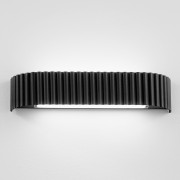 Applique LED Nike in metallo nero