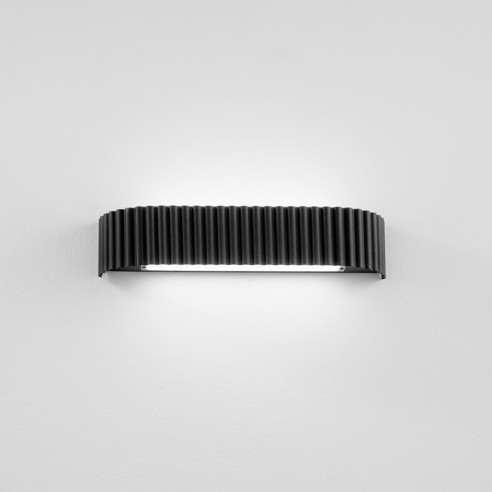 Applique LED Nike in metallo nero