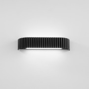 Applique LED Nike in metallo nero